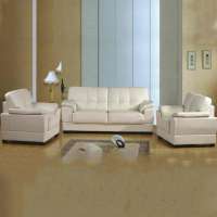 Sectional modern recliner white leather 3 seater folding sofa bed